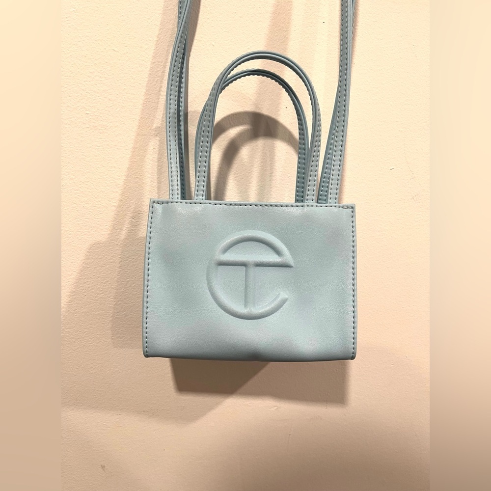 TELFAR small blue bag